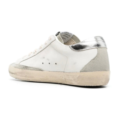 Golden Goose Super-Star 'White / Gold Glitter'