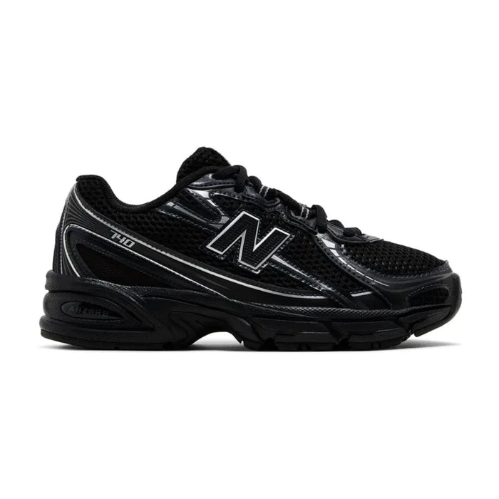 New Balance 740 Big Kid 'Black Silver Metallic'