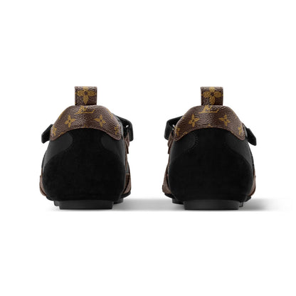 Louis Vuitton LV Sneakerina Mary Jane 'Black / Monogram'