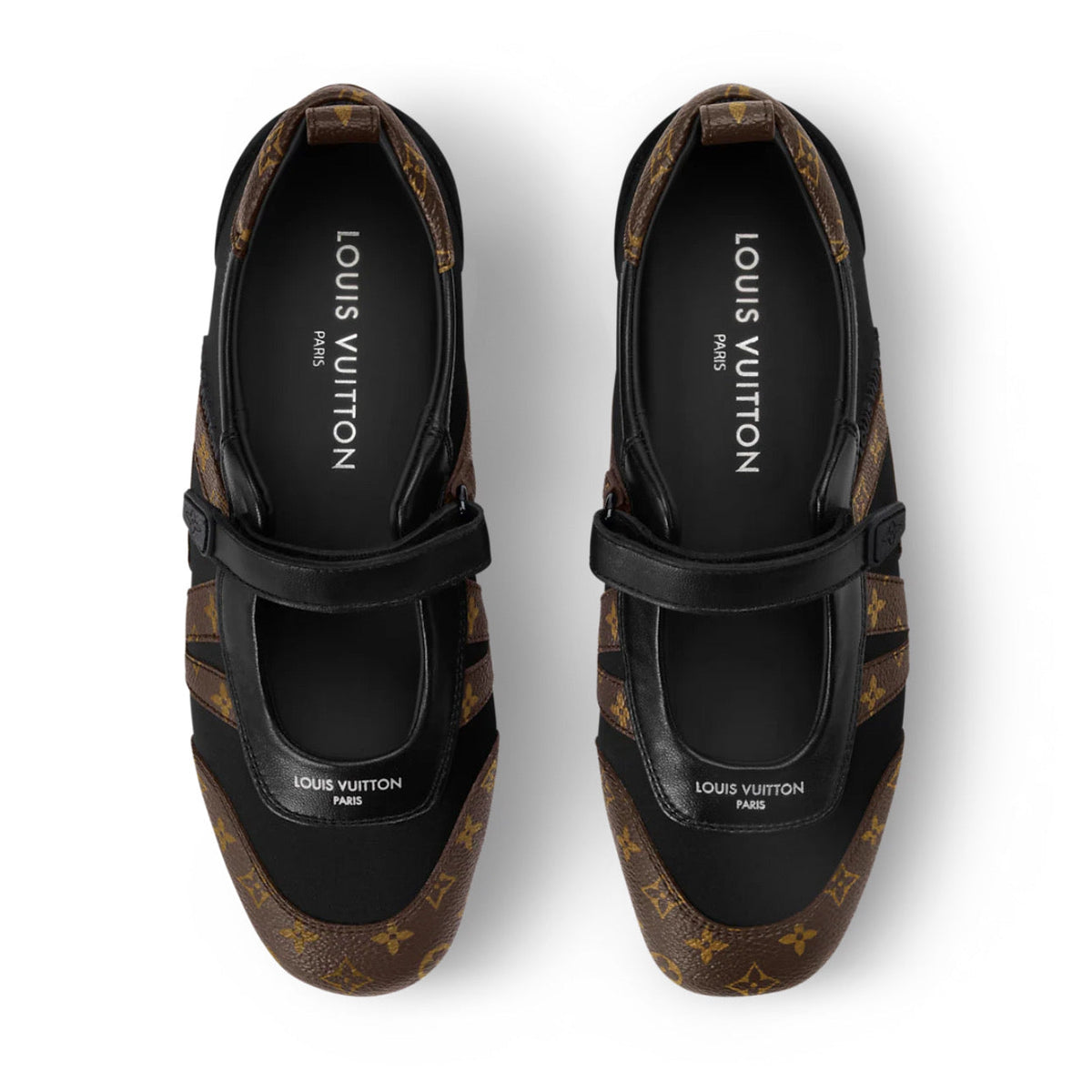 Louis Vuitton LV Sneakerina Mary Jane 'Black / Monogram'