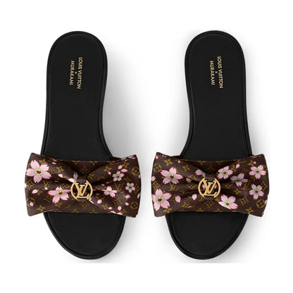 Louis Vuitton x Takashi Murakami Lily Flat Mule