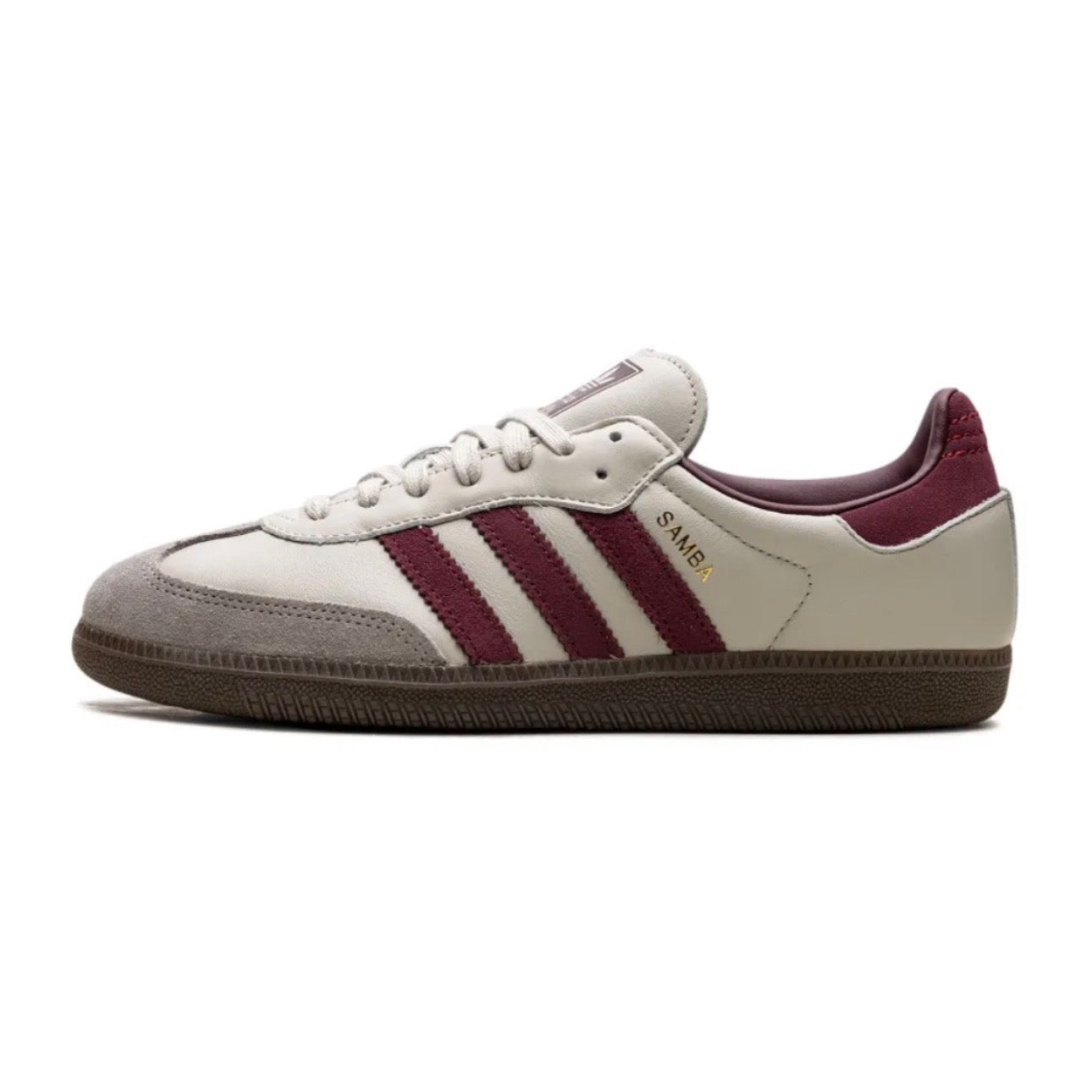 adidas Samba OG Putty Grey Maroon