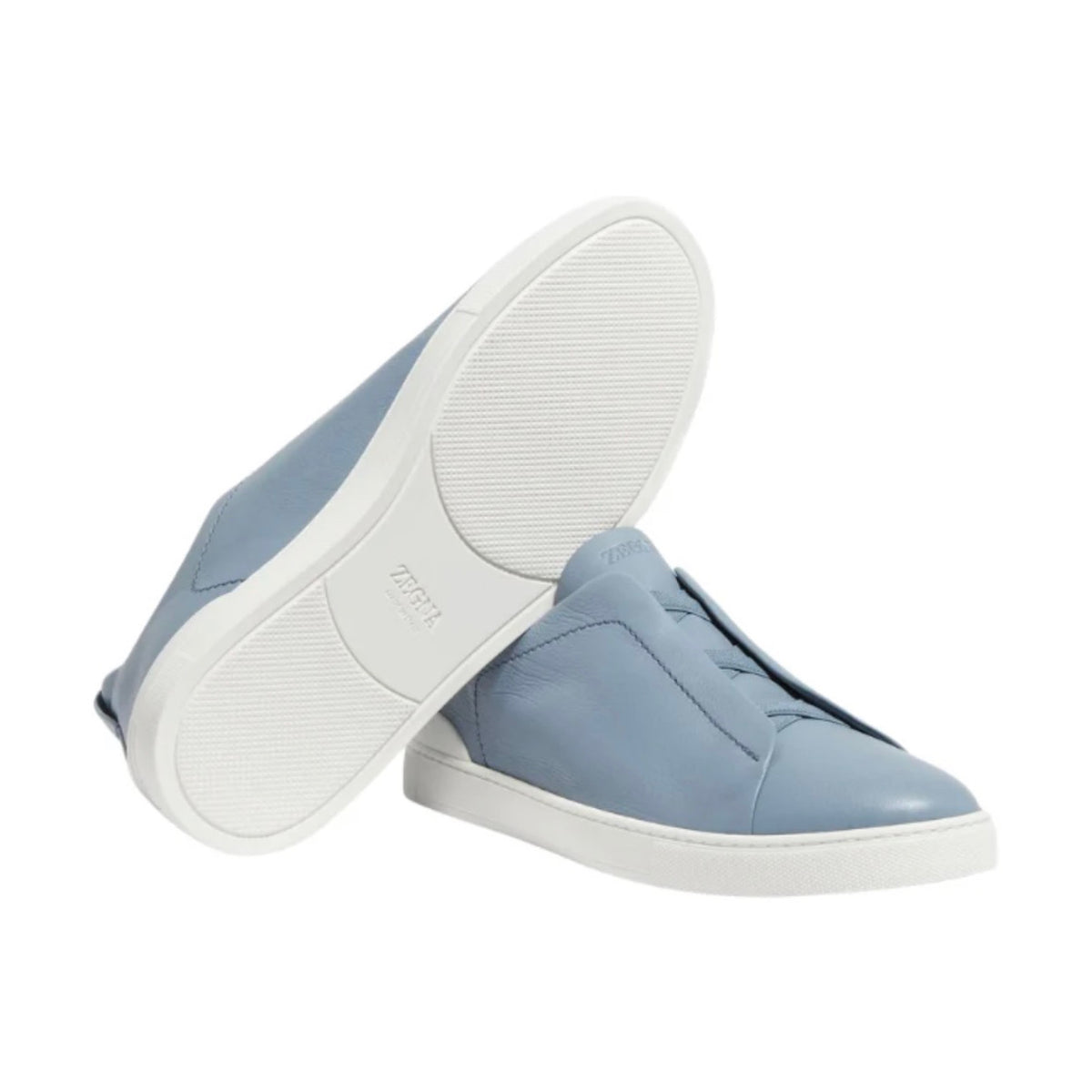 Zegna Triple Stitch™ SECONDSKIN Sneaker 'Light Blue'