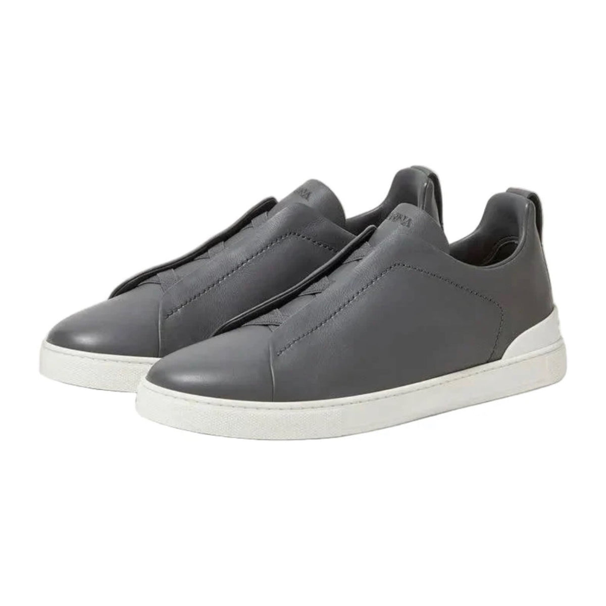Zegna Triple Stitch™ SECONDSKIN Sneaker 'Dark Grey'