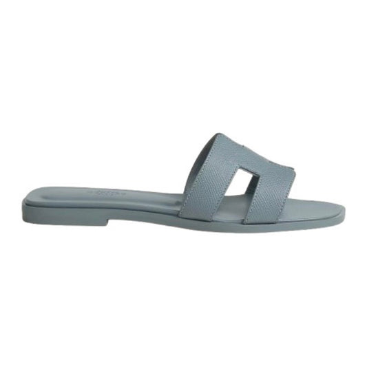 Hermes Oran Sandal Blue