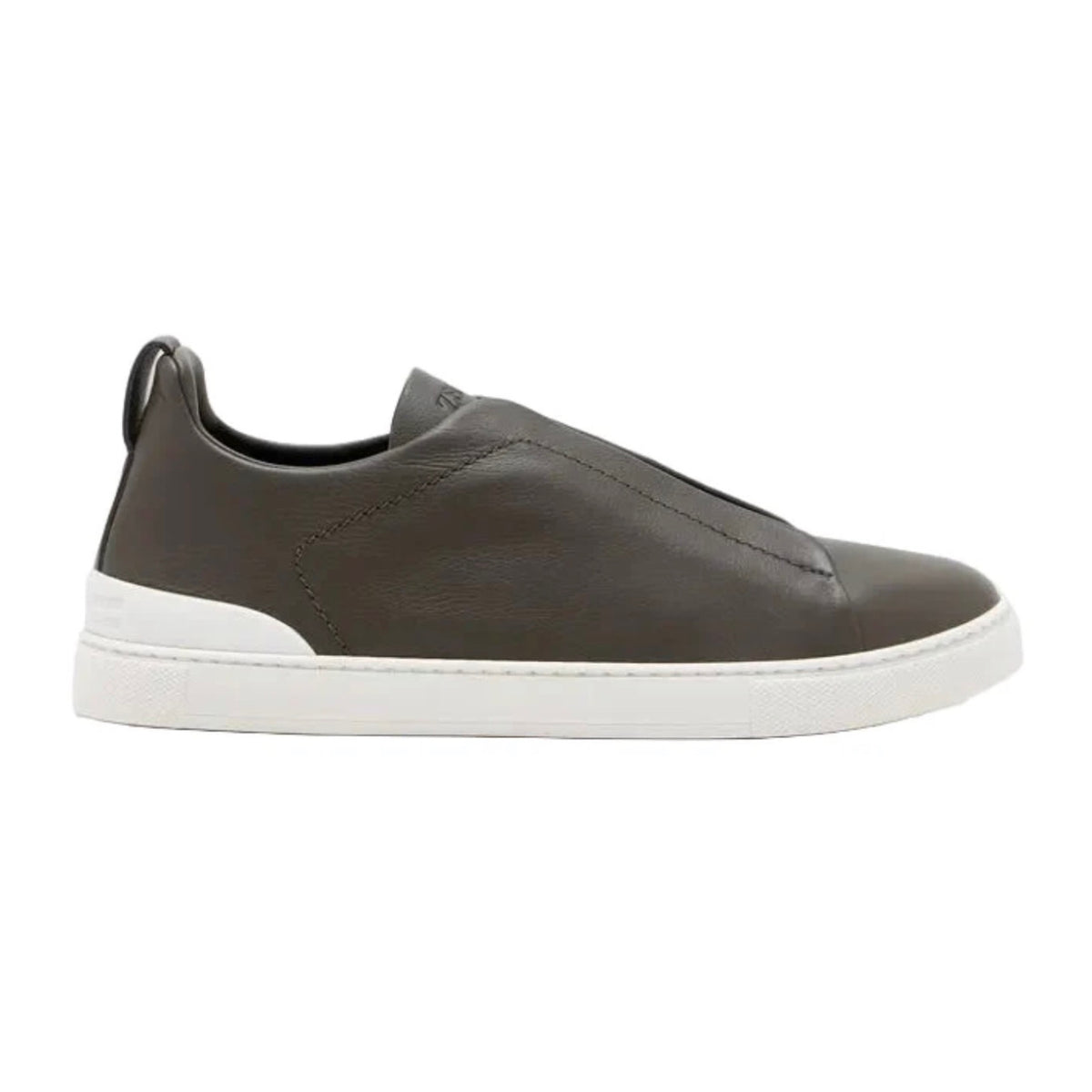 Zegna Triple Stitch™ Sneaker 'Grey Leather'