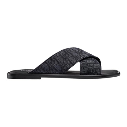 Dior Alias Slide 'Black Oblique Jacquard'