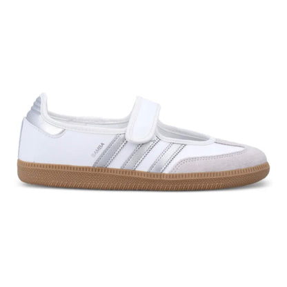 adidas Samba Jane 'Cloud White / Silver Metallic'