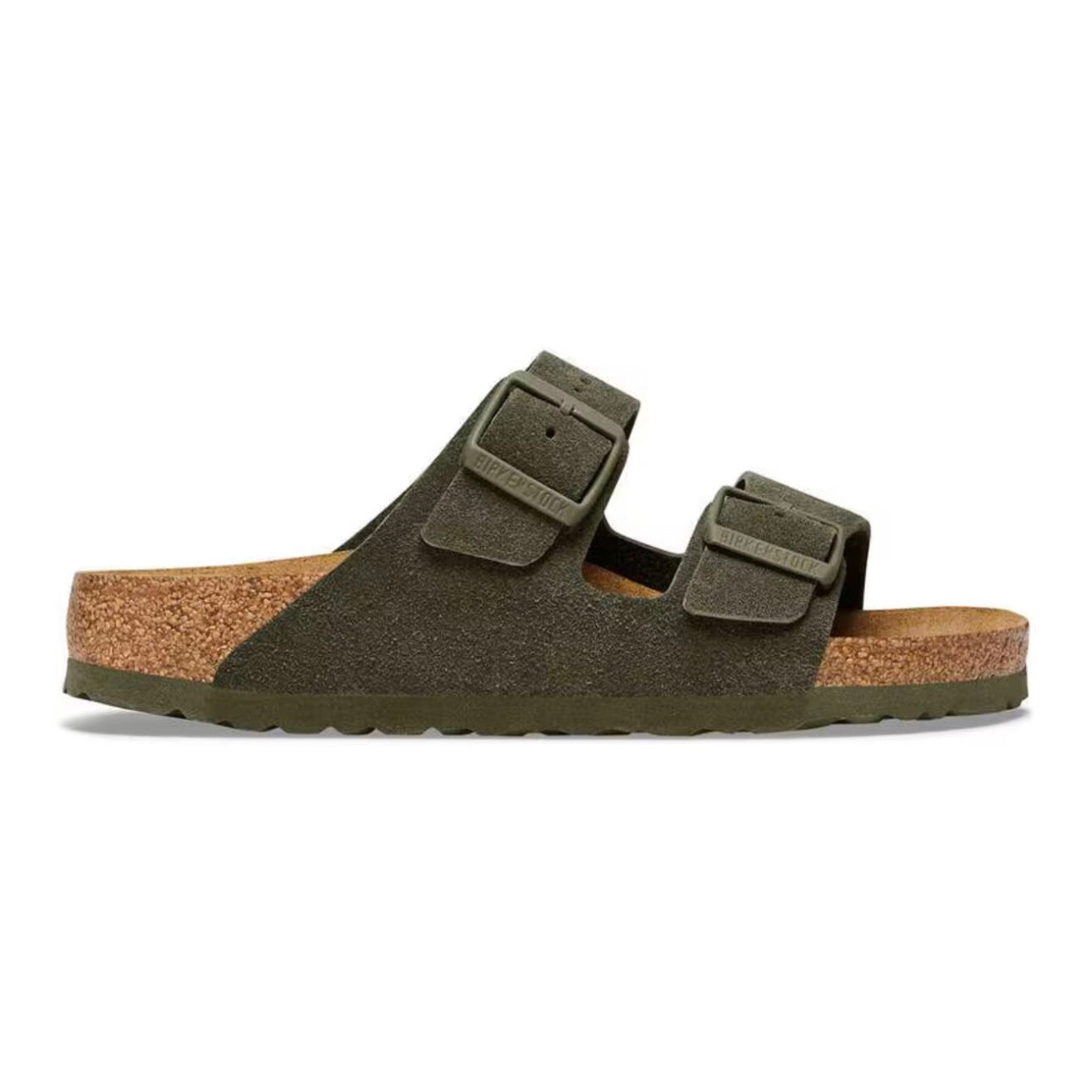 Birkenstock Arizona Soft Footbed Suede Leather Thyme