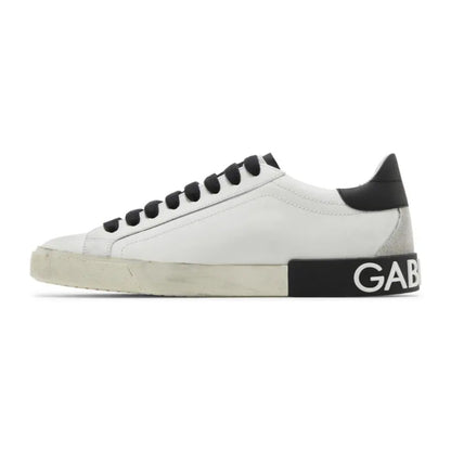 Dolce & Gabbana Portofino Vintage 'DG Logo Print - White Black'