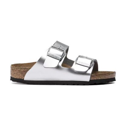 Birkenstock Arizona Electric Metallic Silver
