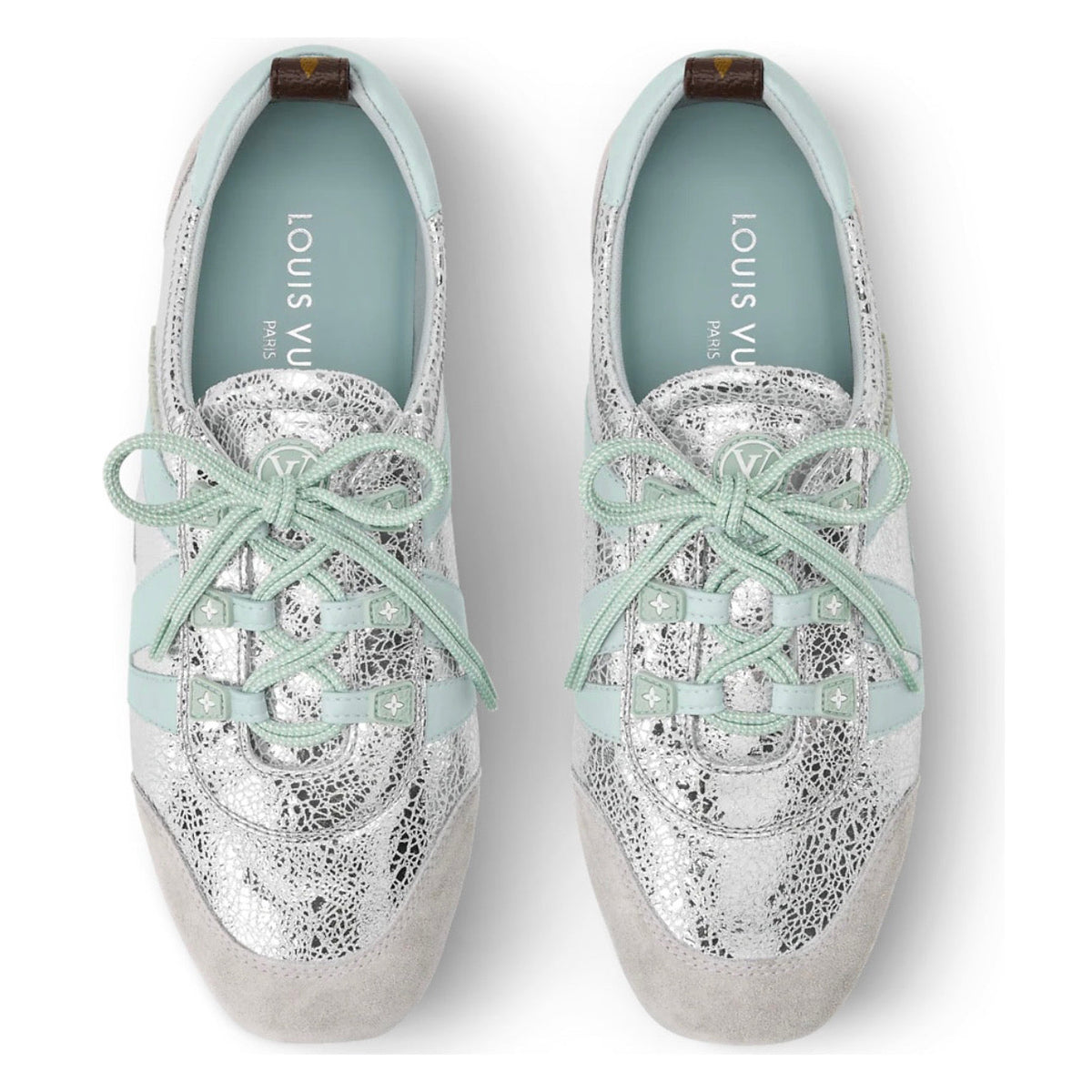 Louis Vuitton LV Sneakerina 'Silver / Mint'