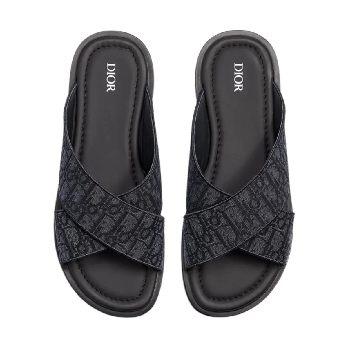 Dior Alias Slide 'Black Oblique Jacquard'